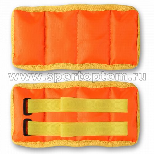Утяжелители для рук и ног INDIGO КЛАССИКА SM-148/1,0 2*1,0 кг Оранжевый