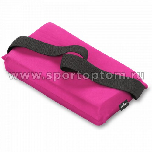 Подушка для растяжки INDIGO  SM-358-2 24,5*12,5 см Розовый