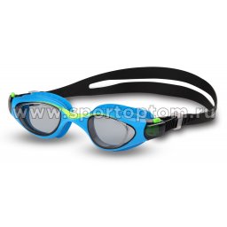 Очки для плавания детские INDIGO NAVAGA GS23-1 Сине-зеленый