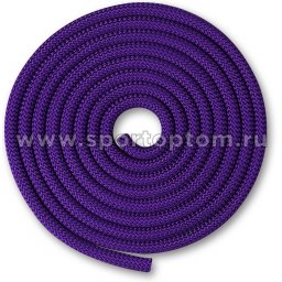 Скакалка для художественной гимнастики Утяжеленная  INDIGO Фиолетовый