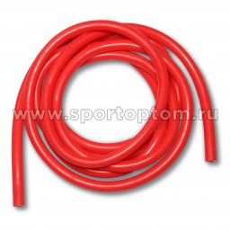 Эспандер трубка латексная гимнастическая INDIGO 3 м INDIGO HEAVY 074 Красный (1)