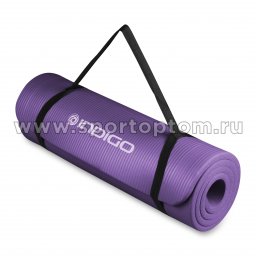 Коврик для йоги и фитнеса INDIGO NBR IN104 Сиреневый (3)